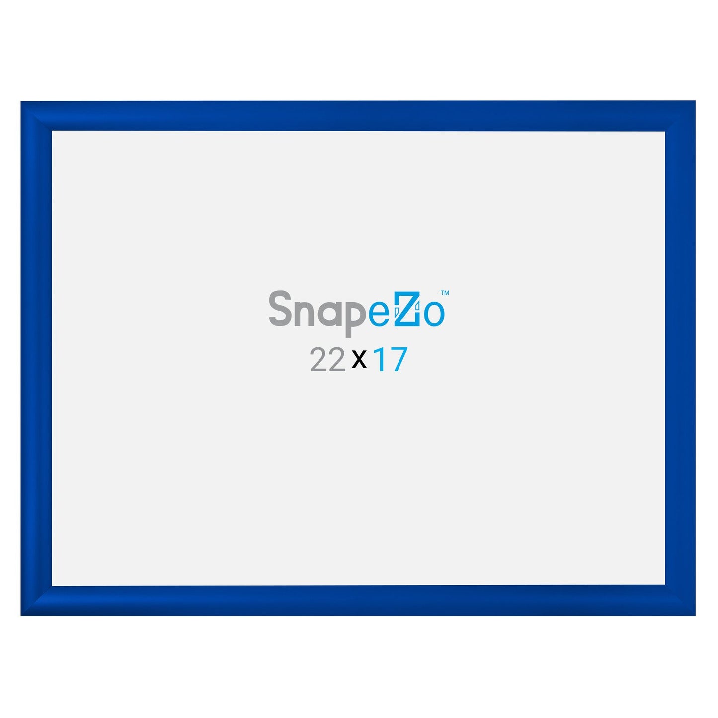 SnapeZo® 43.18 x 55.88 cm Blue Snap Frame - 30MM Profile