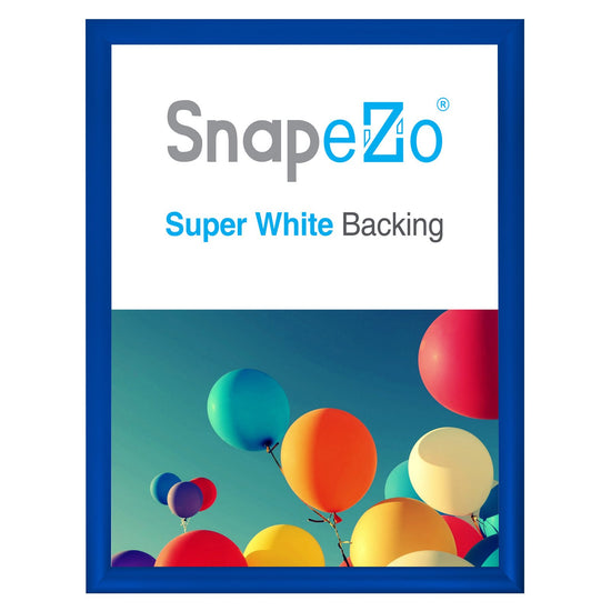 SnapeZo® 43.18 x 55.88 cm Blue Snap Frame - 30MM Profile