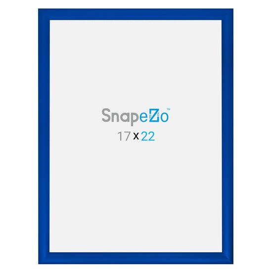 SnapeZo® 43.18 x 55.88 cm Blue Snap Frame - 30MM Profile