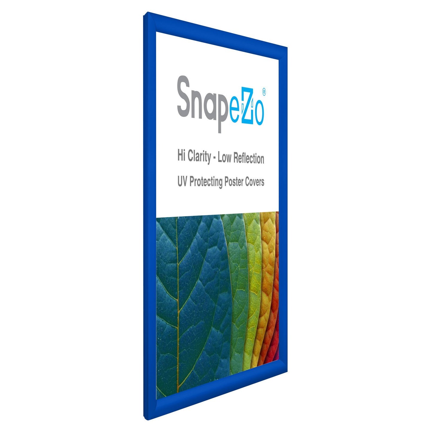 SnapeZo® 43.18 x 55.88 cm Blue Snap Frame - 30MM Profile