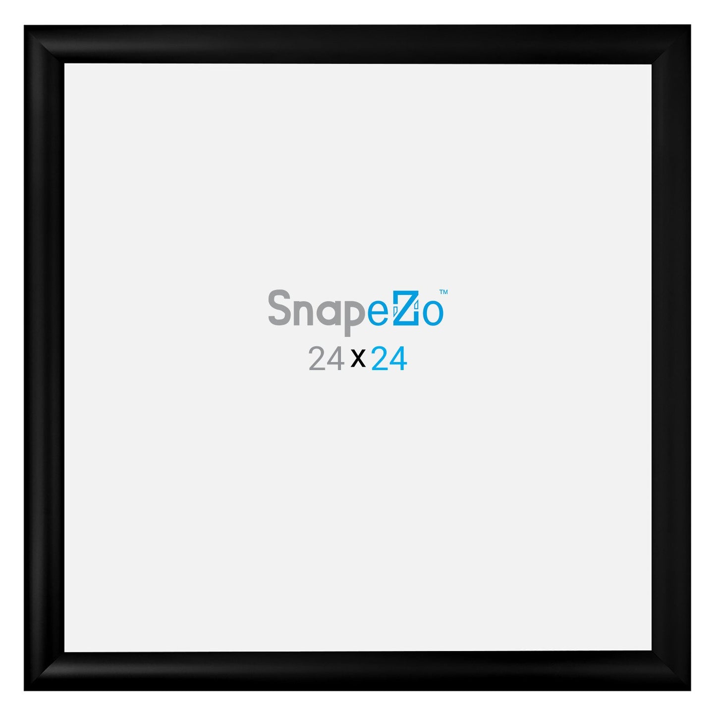 SnapeZo® 60,96 x 60,96 cm Marco a presión negro - Perfil de 30 mm