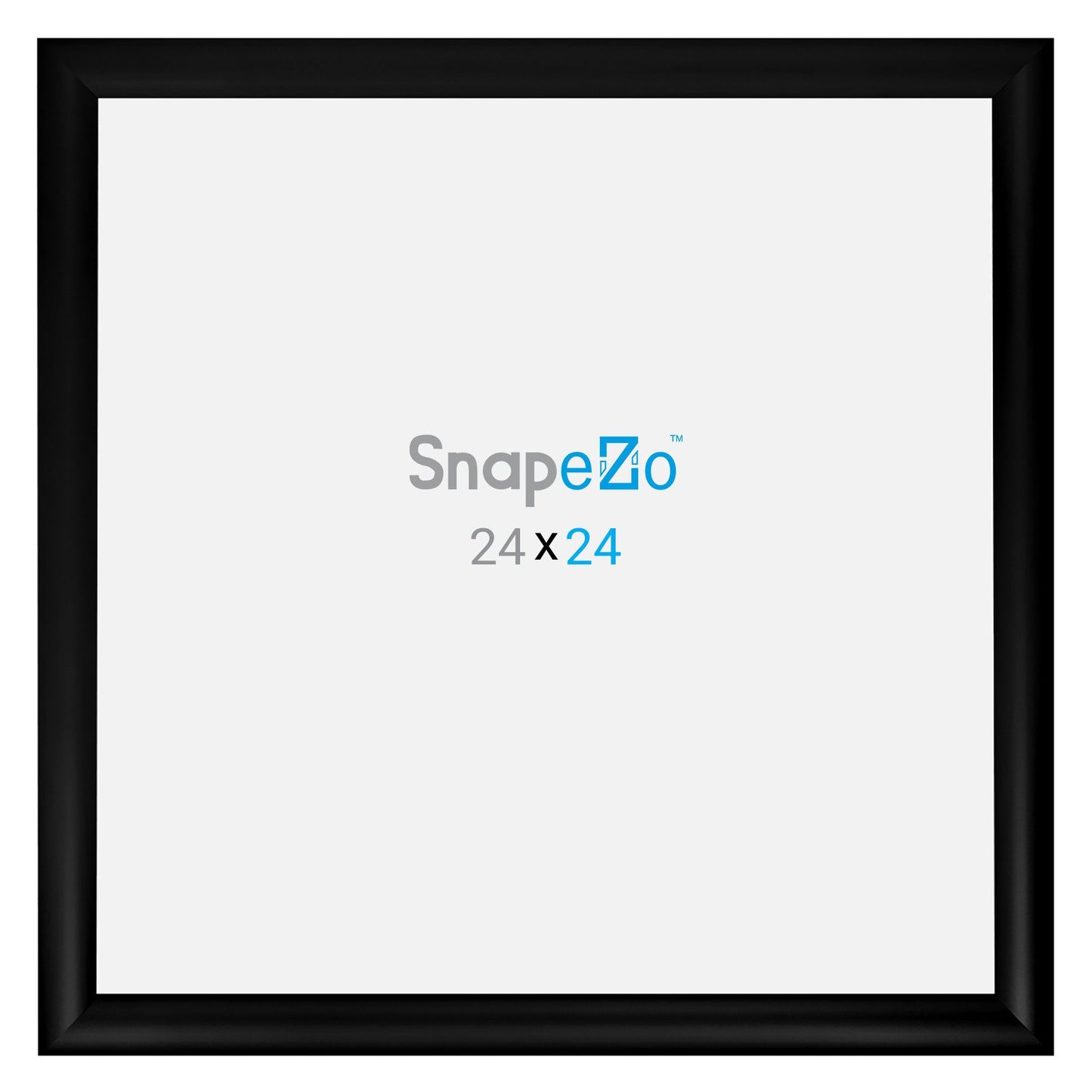 SnapeZo® 60,96 x 60,96 cm Marco a presión negro - Perfil de 30 mm