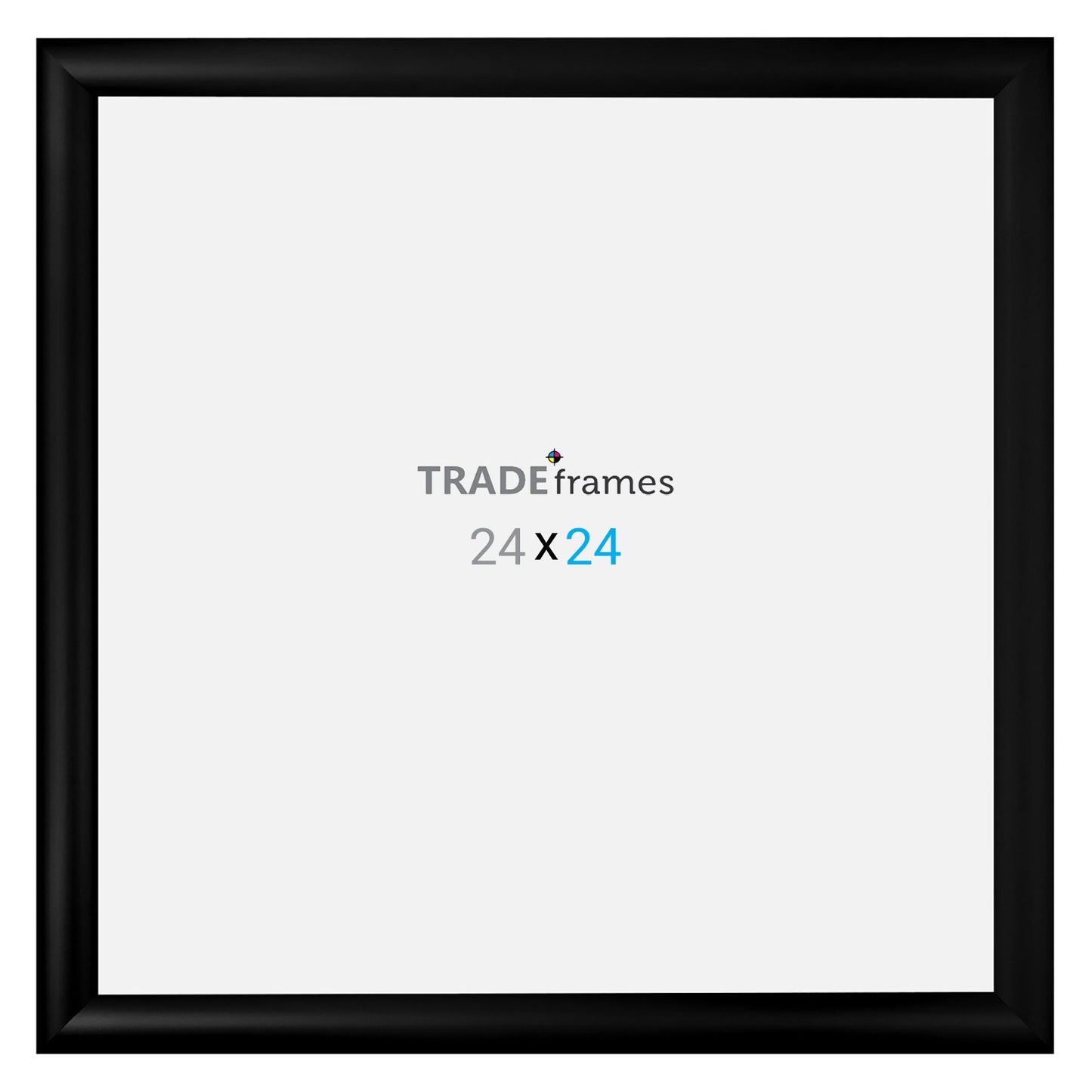 60.96 x 60.96 cm Black Snap Frame - 30MM Profile