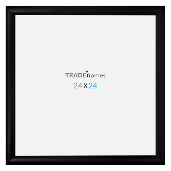 60.96 x 60.96 cm Black Snap Frame - 30MM Profile