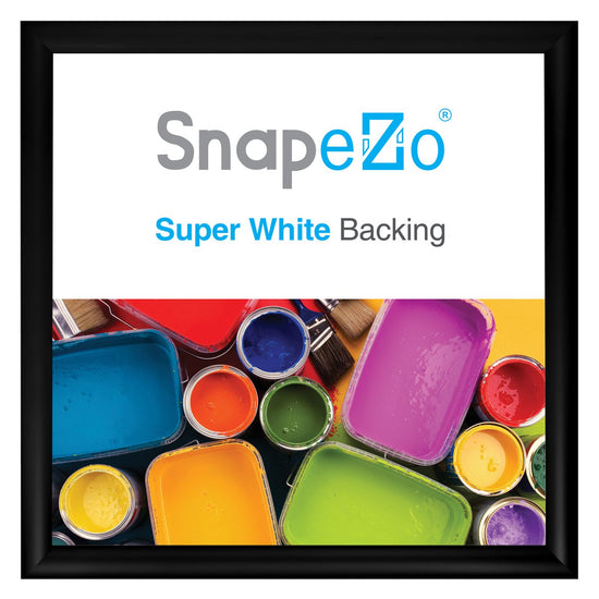 SnapeZo® 60.96 x 60.96 cm Black Snap Frame - 30MM Profile