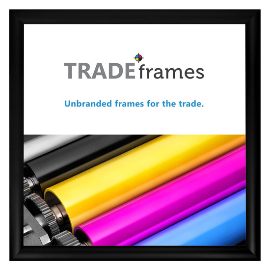 60.96 x 60.96 cm Black Snap Frame - 30MM Profile