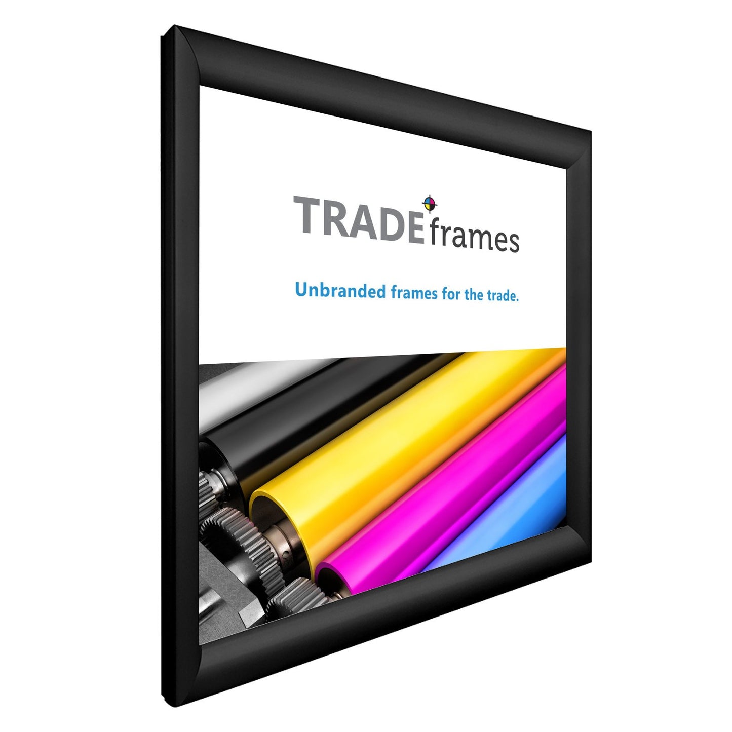 60.96 x 60.96 cm Black Snap Frame - 30MM Profile