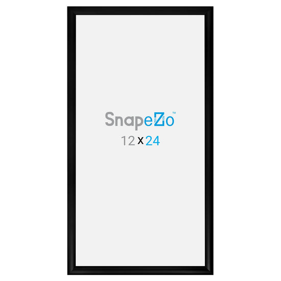 SnapeZo® 30,48 x 60,96 cm Marco a presión negro - Perfil de 30 mm