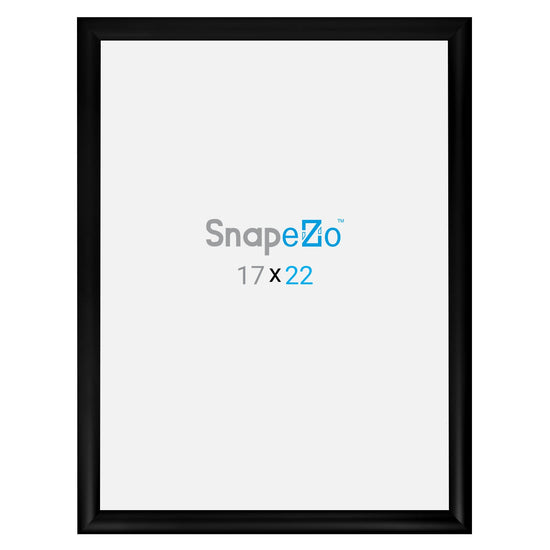 SnapeZo® 43,18 x 55,88 cm Marco a presión negro - Perfil de 30 mm