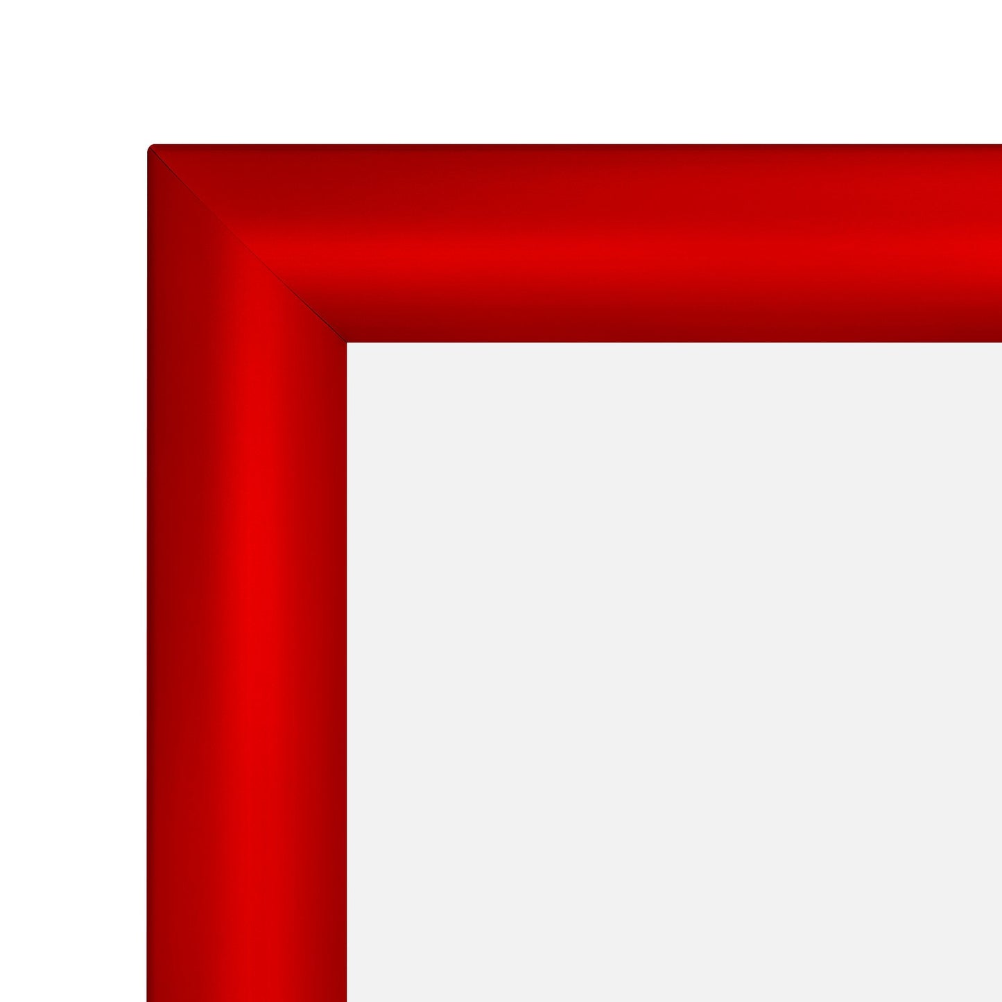 60.96 x 60.96 cm Red Snap Frame - 30MM Profile