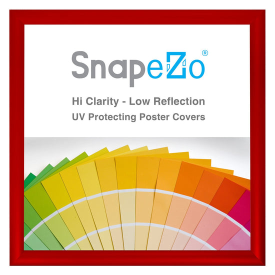 SnapeZo® 60.96 x 60.96 cm Red Snap Frame - 30MM Profile