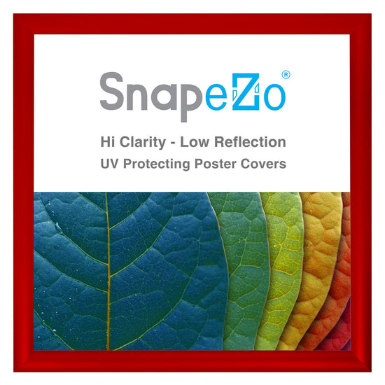 SnapeZo® 60.96 x 60.96 cm Red Snap Frame - 30MM Profile