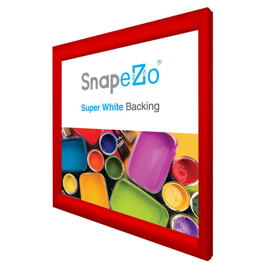 SnapeZo® 60,96 x 60,96 cm Marco a presión rojo - Perfil de 30 mm