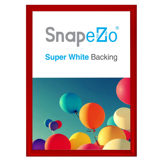 SnapeZo® A2 (59.4 x 42 cm) Red Snap Frame - 30MM Profile