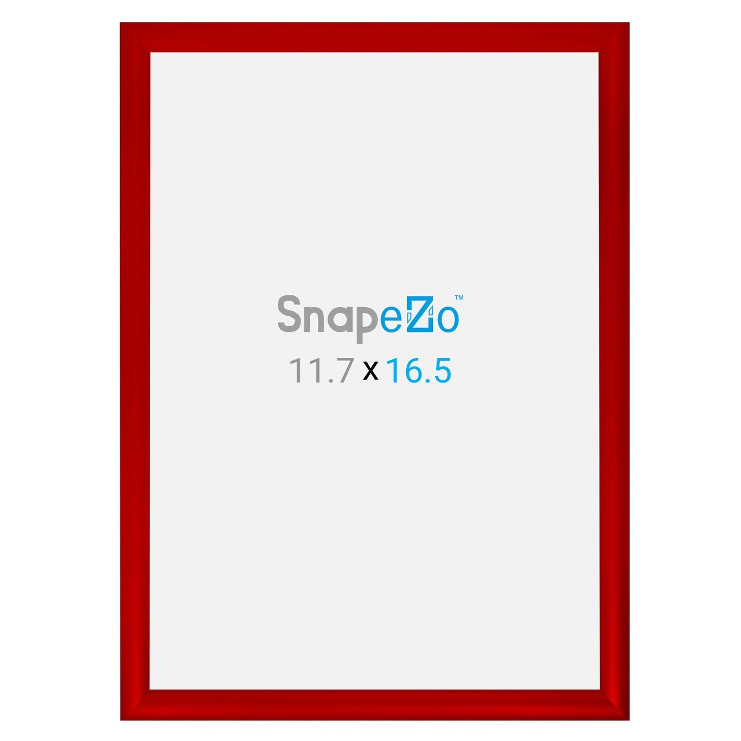 SnapeZo® A3 (42 x 29.7 cm) Red Snap Frame - 30MM Profile