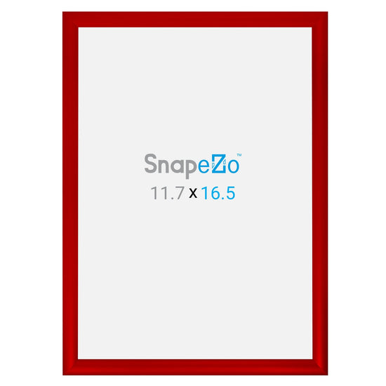 SnapeZo® A3 (42 x 29.7 cm) Red Snap Frame - 30MM Profile