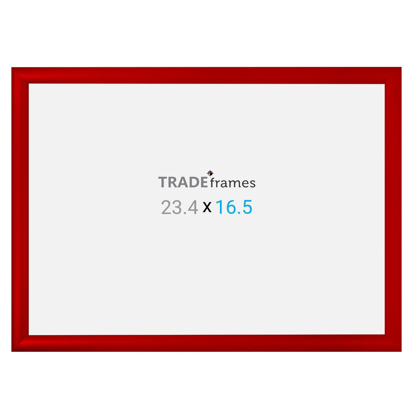 A2 (59.4 x 42 cm) Red Snap Frame - 30MM Profile