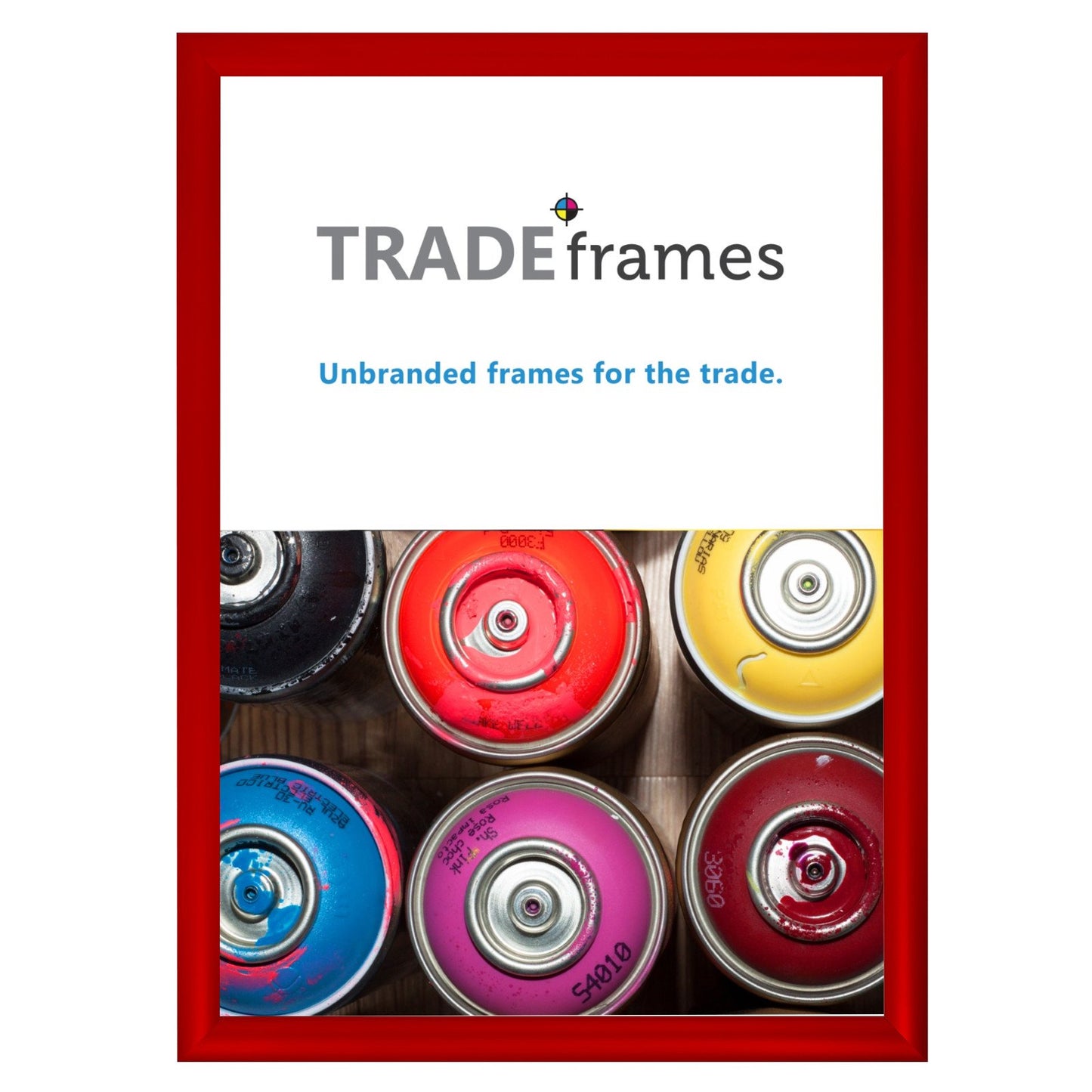 A3 (42 x 29.7 cm) Red Snap Frame - 30MM Profile