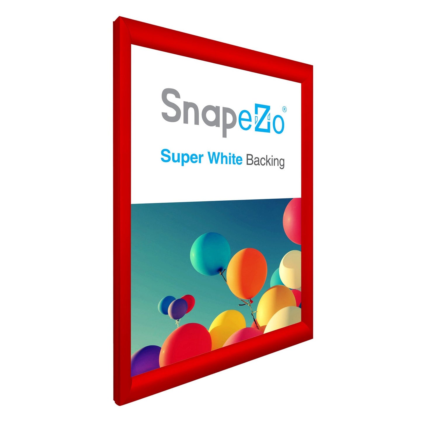 SnapeZo® A3 (42 x 29.7 cm) Red Snap Frame - 30MM Profile