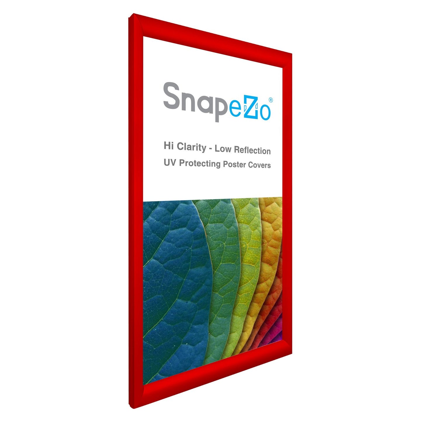 SnapeZo® 30.48 x 60.96 cm Red Snap Frame - 30MM Profile