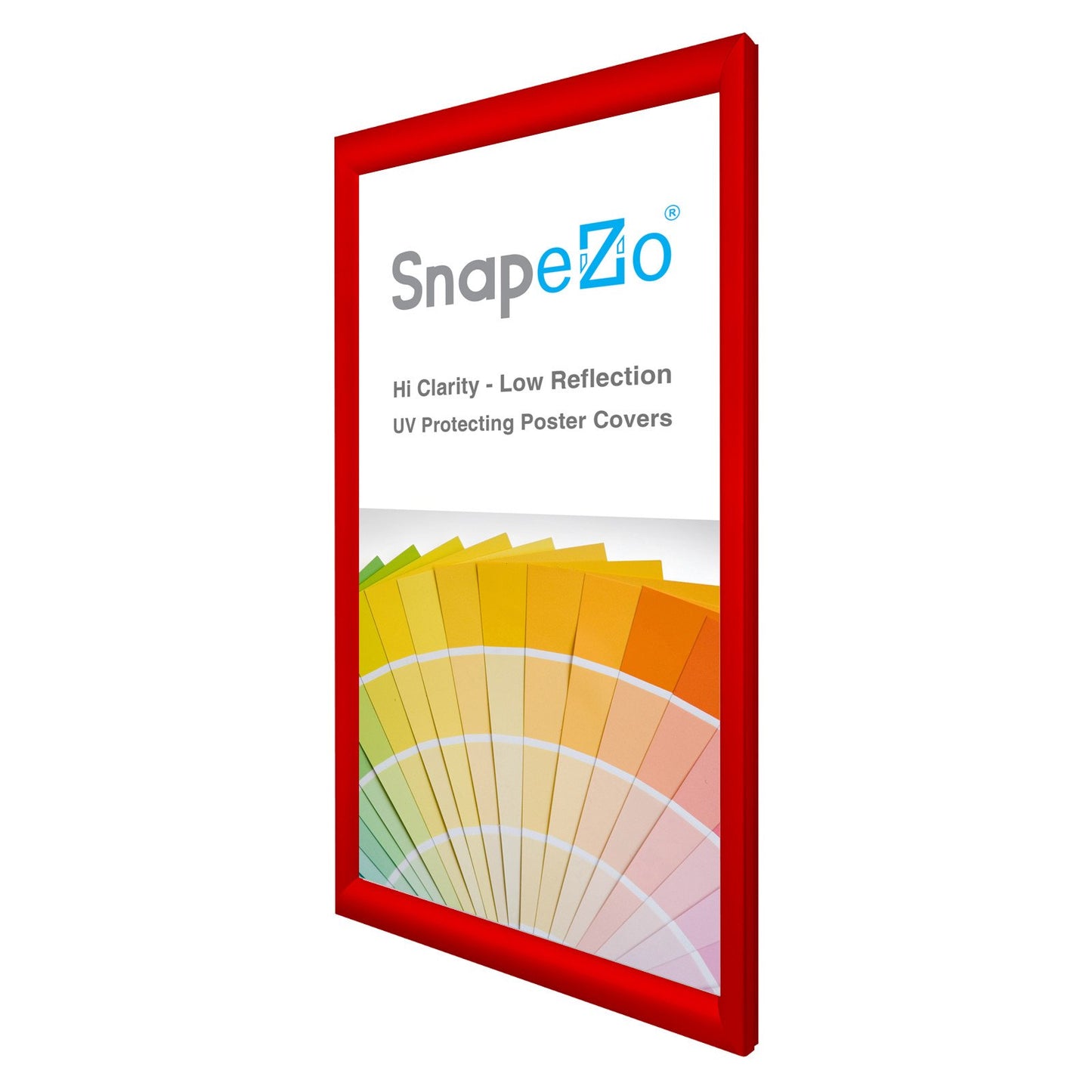 SnapeZo® 30.48 x 60.96 cm Red Snap Frame - 30MM Profile