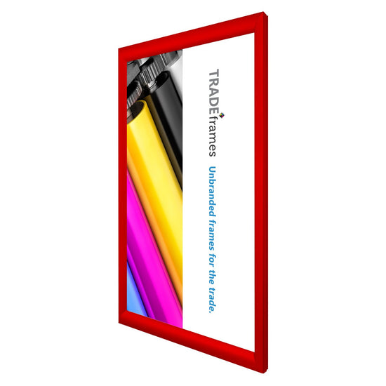 30.48 x 60.96 cm Red Snap Frame - 30MM Profile