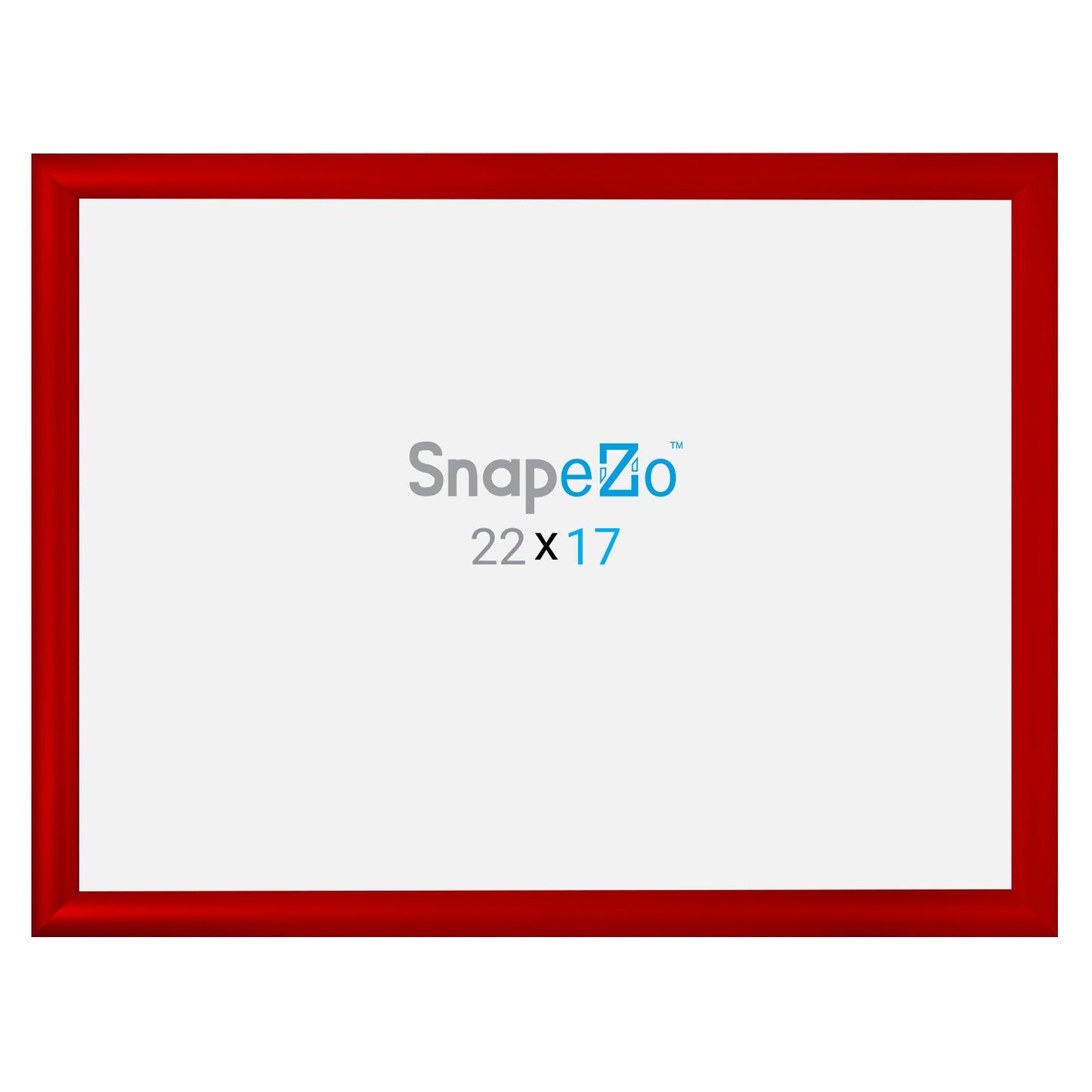 SnapeZo® 43.18 x 55.88 cm Red Snap Frame - 30MM Profile