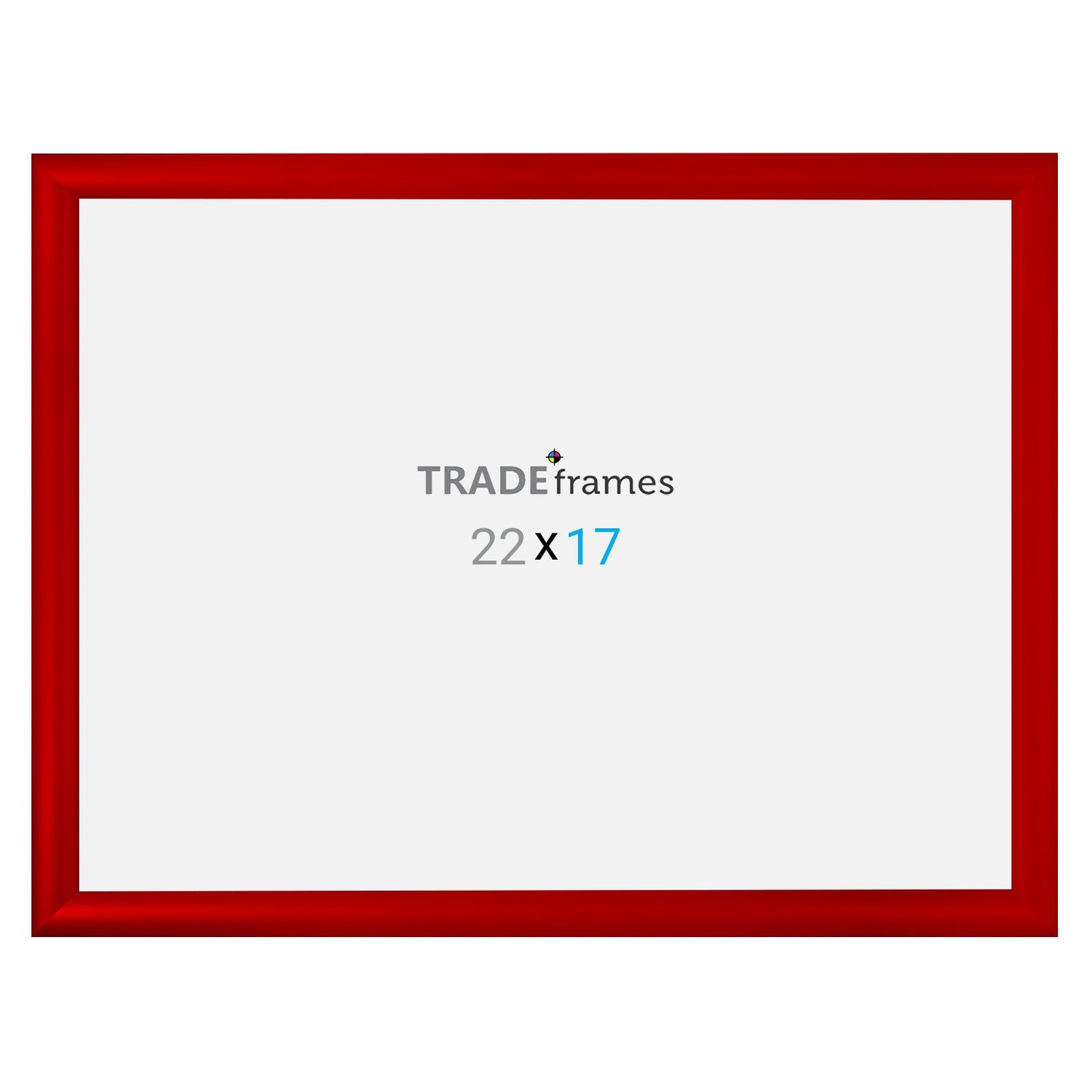 43.18 x 55.88 cm Red Snap Frame - 30MM Profile