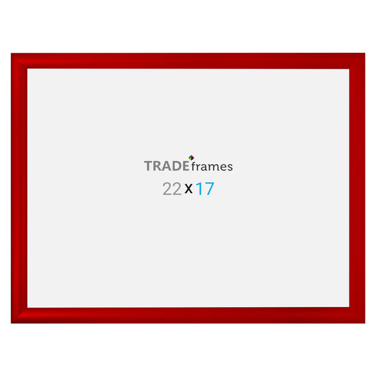 43.18 x 55.88 cm Red Snap Frame - 30MM Profile