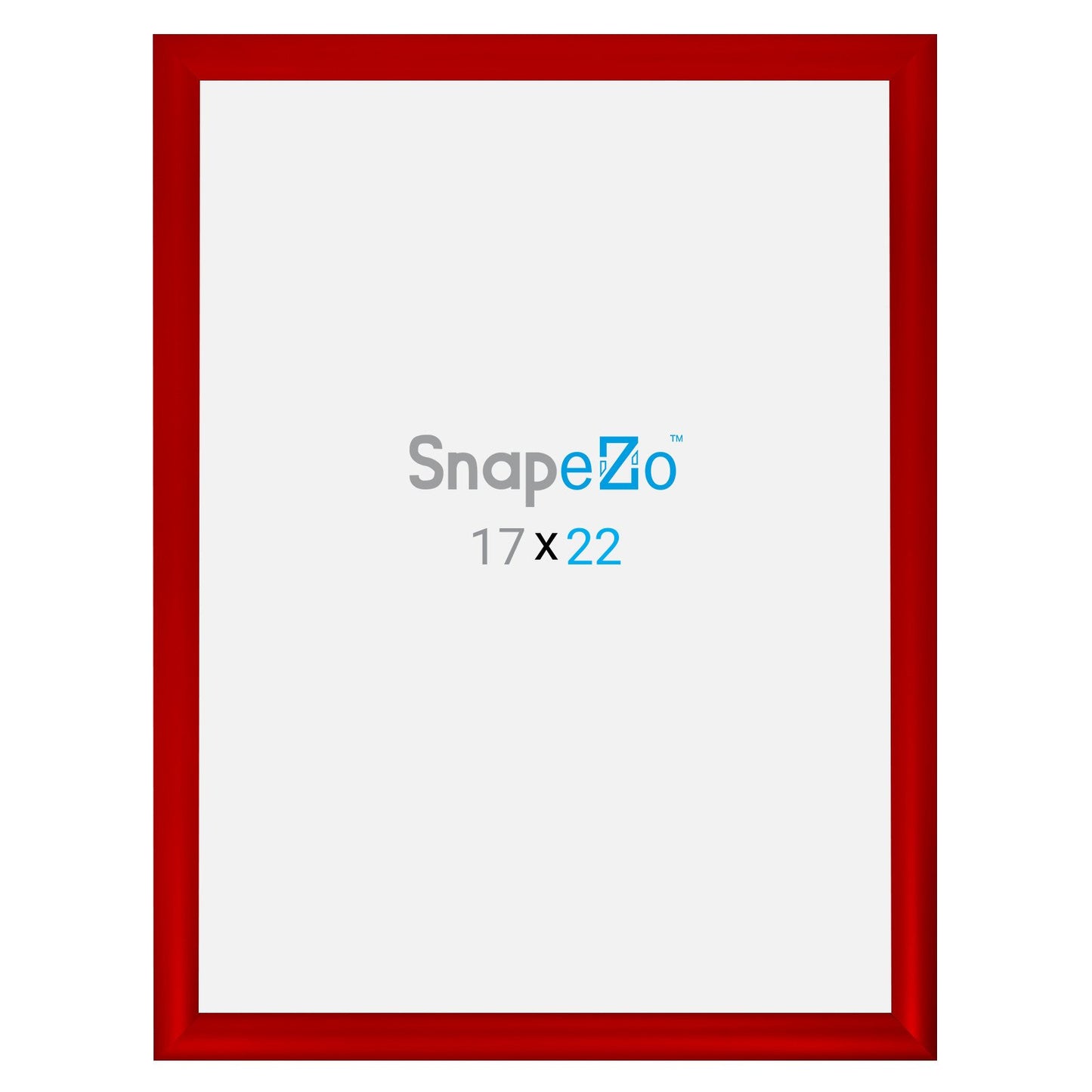 SnapeZo® 43.18 x 55.88 cm Red Snap Frame - 30MM Profile