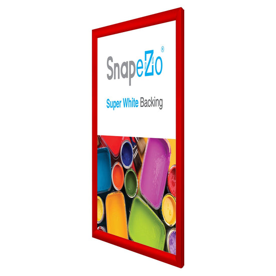 SnapeZo® 43.18 x 55.88 cm Red Snap Frame - 30MM Profile