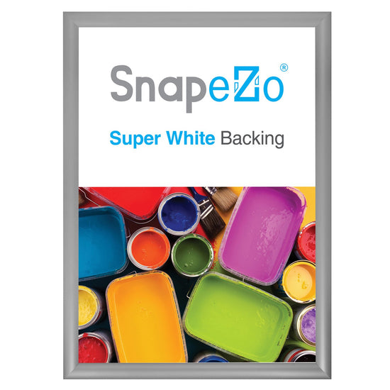 SnapeZo® A2 (59.4 x 42 cm) Silver Snap Frame - 30MM Profile