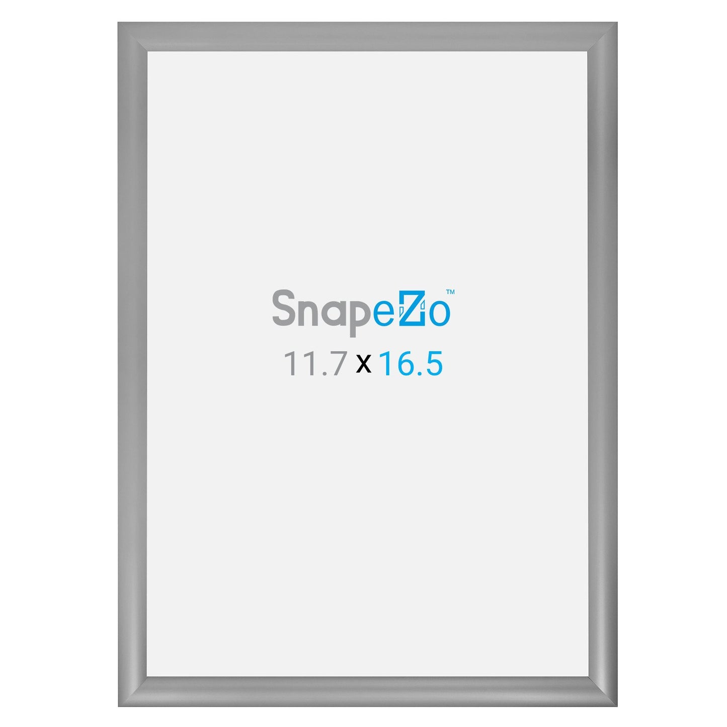 SnapeZo® A3 (42 x 29.7 cm) Silver Snap Frame - 30MM Profile