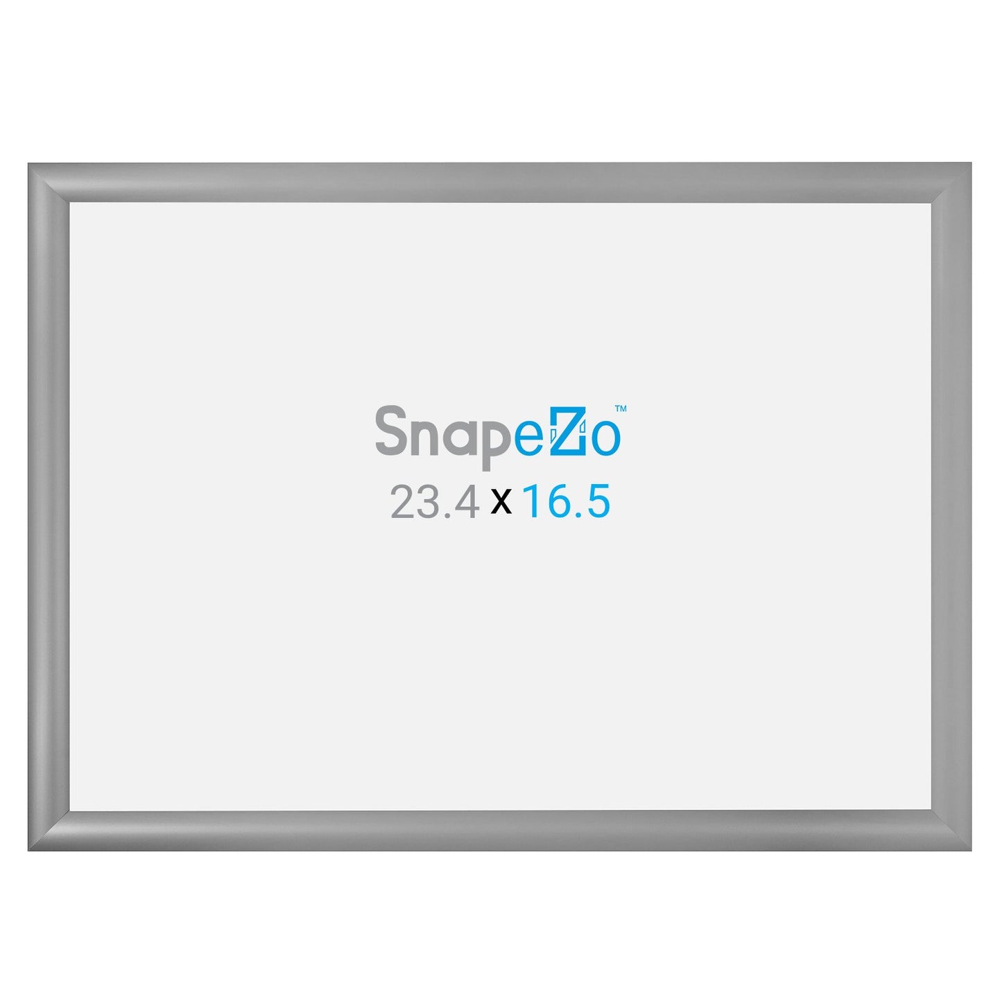 SnapeZo® A2 (59.4 x 42 cm) Silver Snap Frame - 30MM Profile