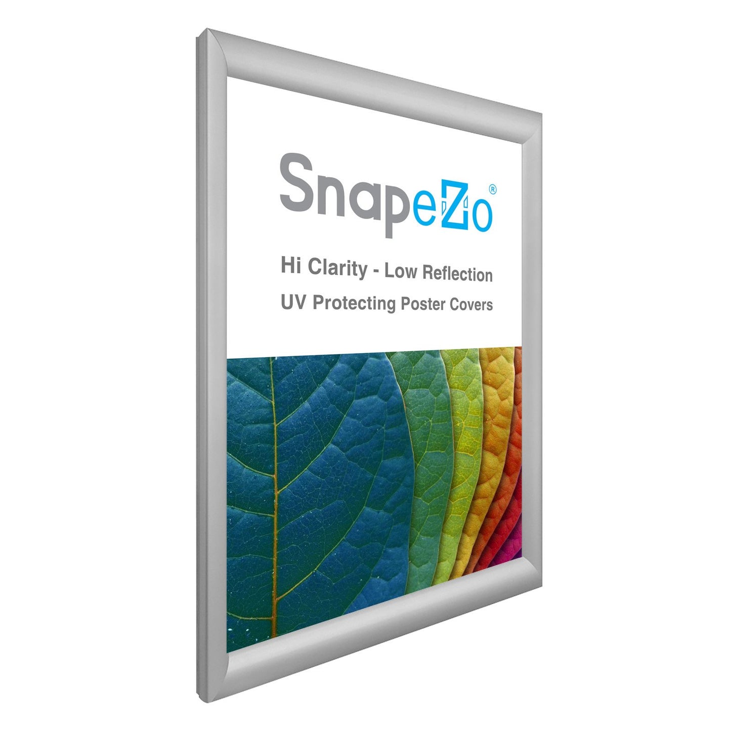 SnapeZo® A3 (42 x 29.7 cm) Silver Snap Frame - 30MM Profile