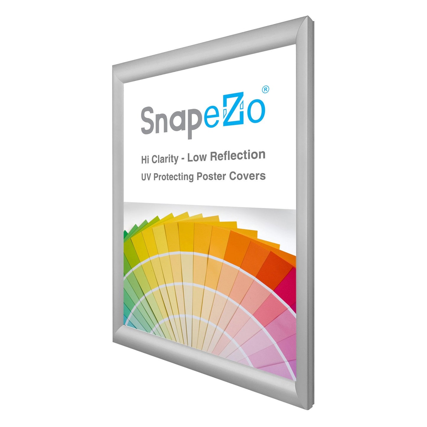 SnapeZo® A2 (59.4 x 42 cm) Silver Snap Frame - 30MM Profile