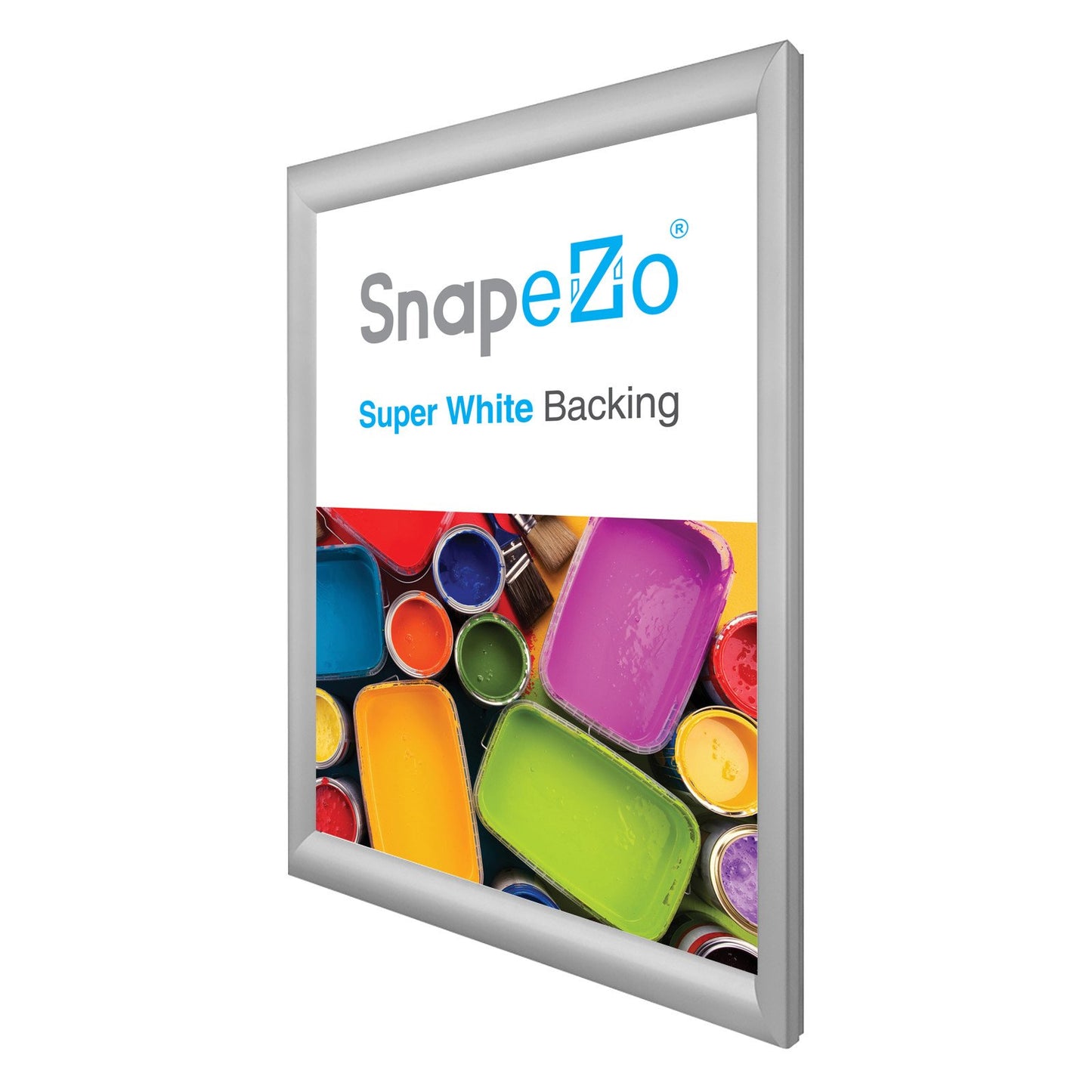 SnapeZo® A3 (42 x 29.7 cm) Silver Snap Frame - 30MM Profile