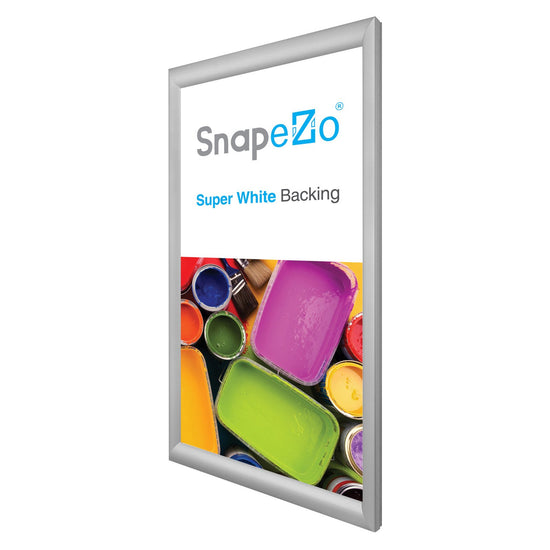 SnapeZo® 30.48 x 60.96 cm Silver Snap Frame - 30MM Profile