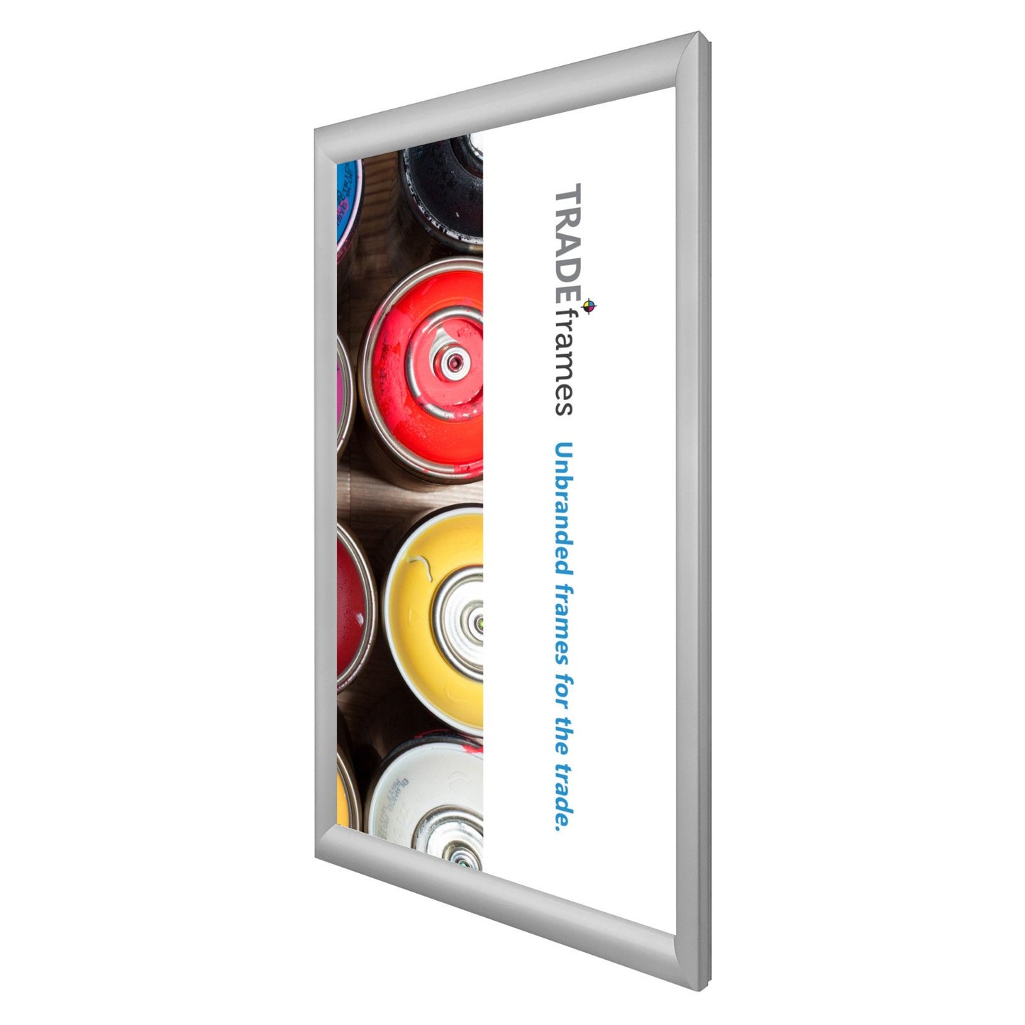 30.48 x 60.96 cm Silver Snap Frame - 30MM Profile