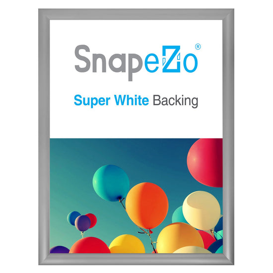 SnapeZo® 43.18 x 55.88 cm Silver Snap Frame - 30MM Profile