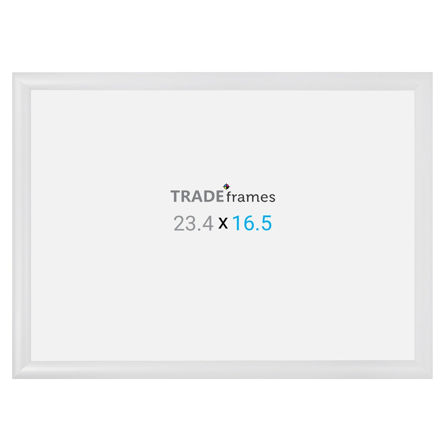 A2 (59.4 x 42 cm) White Snap Frame - 30MM Profile