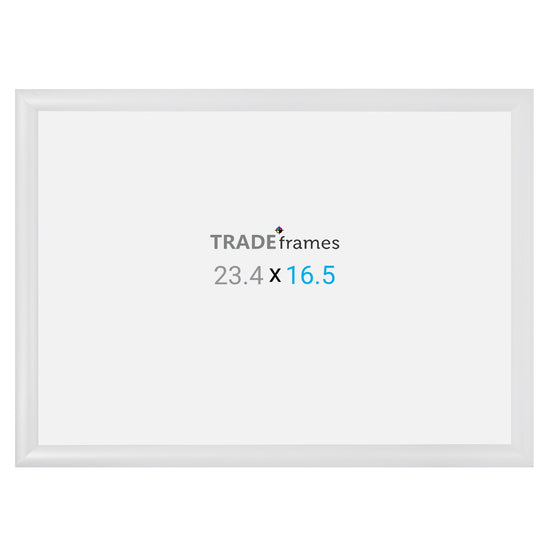 A2 (59.4 x 42 cm) White Snap Frame - 30MM Profile