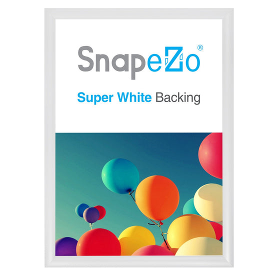 SnapeZo® A2 (59.4 x 42 cm) White Snap Frame - 30MM Profile