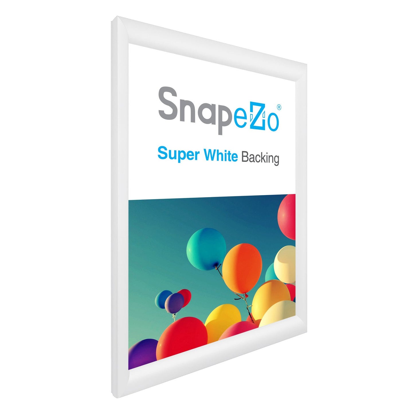 SnapeZo® A3 (42 x 29.7 cm) White Snap Frame - 30MM Profile