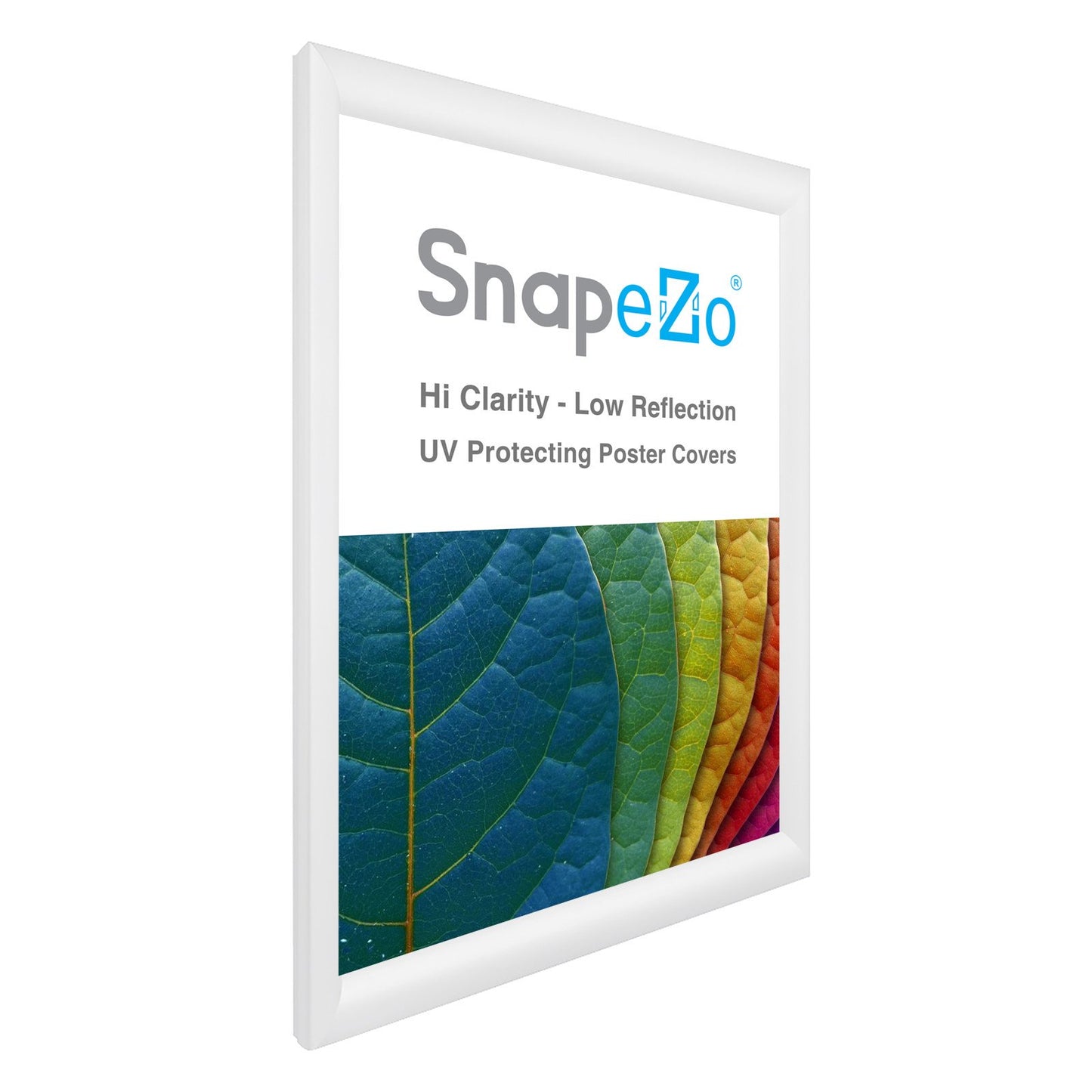 SnapeZo® A2 (59.4 x 42 cm) White Snap Frame - 30MM Profile