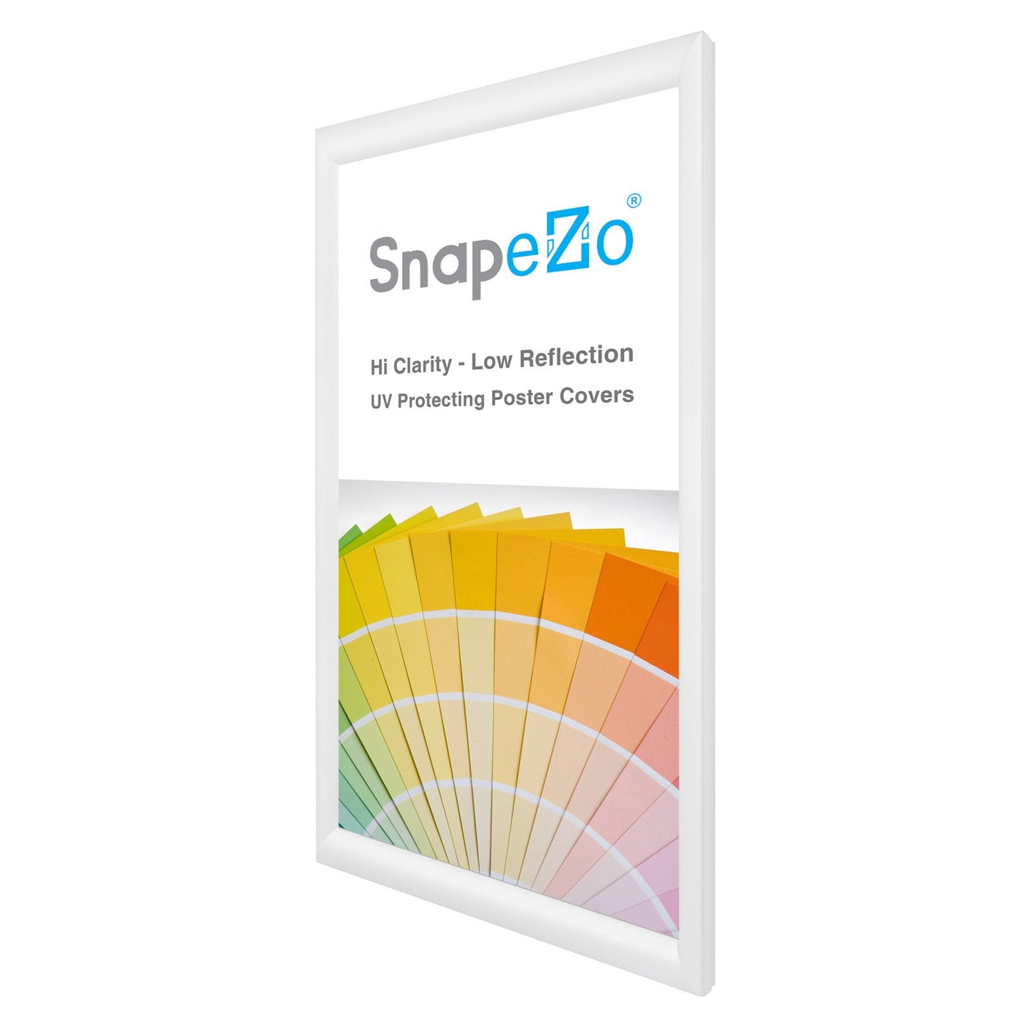 SnapeZo® 30.48 x 60.96 cm White Snap Frame - 30MM Profile