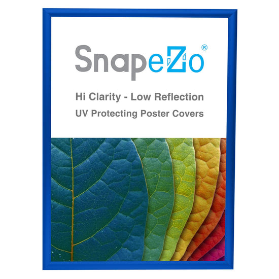 SnapeZo® A2 (59.4 x 42 cm) Blue Snap Frame - 25MM Profile