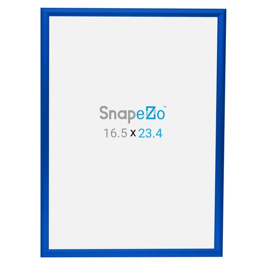 SnapeZo® A2 (59.4 x 42 cm) Blue Snap Frame - 25MM Profile