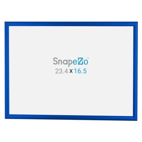 SnapeZo® A2 (59.4 x 42 cm) Blue Snap Frame - 25MM Profile