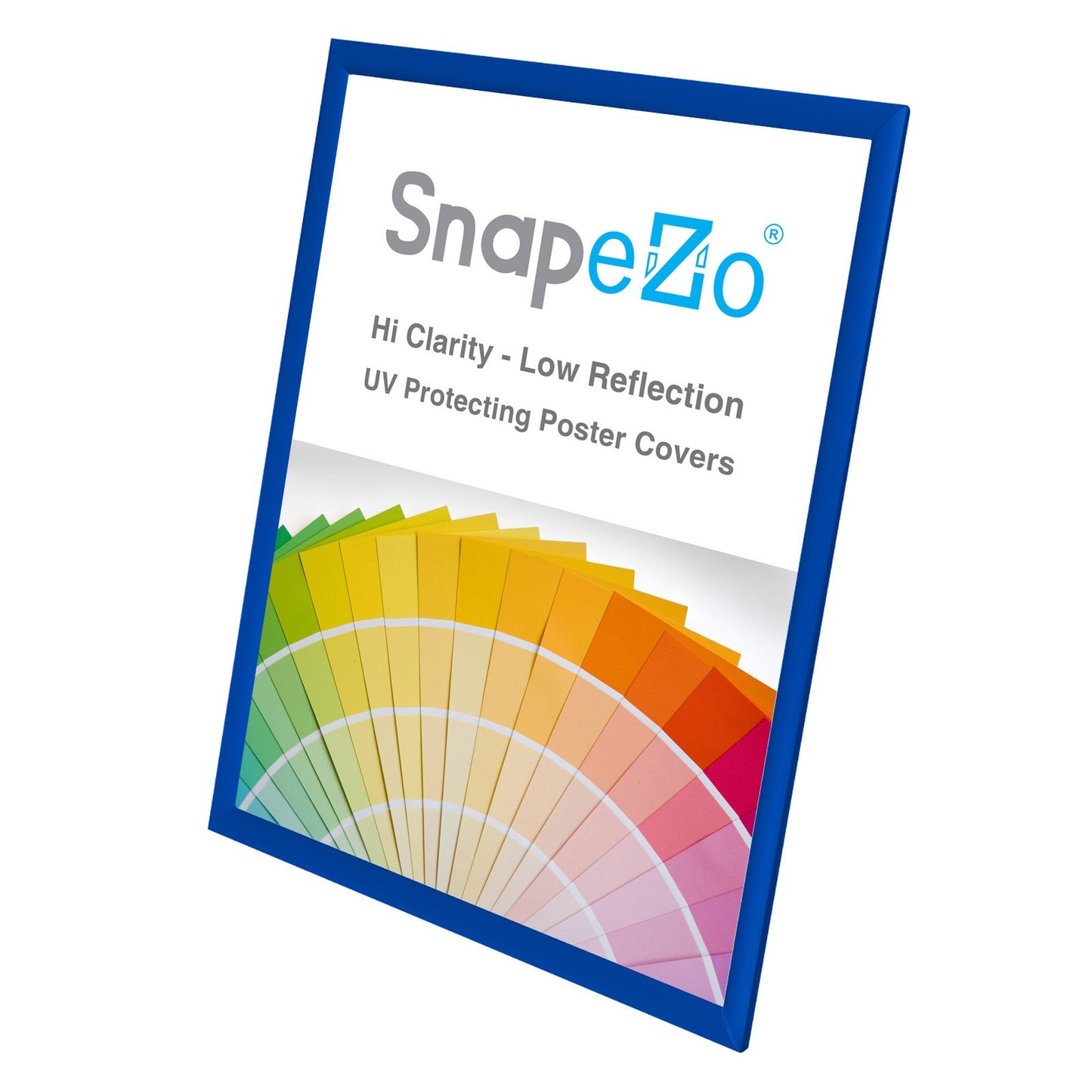 SnapeZo® A2 (59.4 x 42 cm) Blue Snap Frame - 25MM Profile